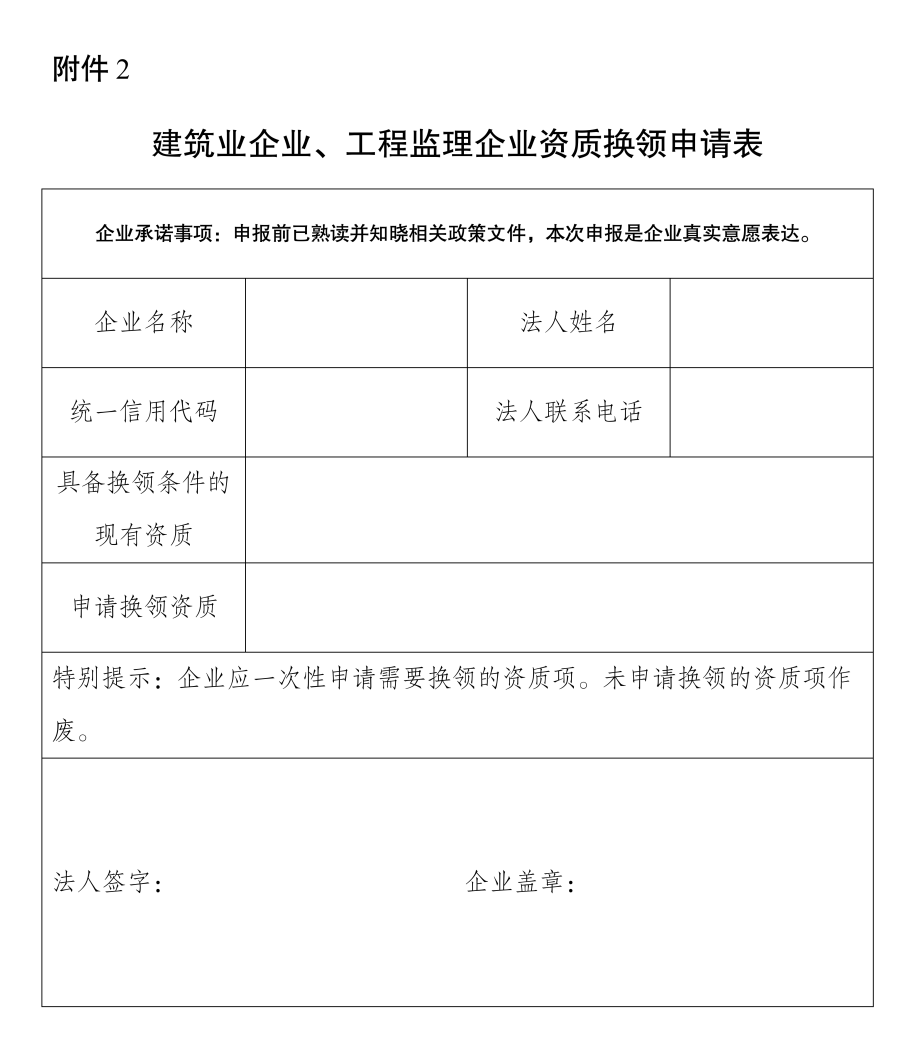 建筑業(yè)企業(yè)、工程監(jiān)理企業(yè)資質(zhì)換領(lǐng)申請表.png